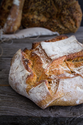 Bread on Wood