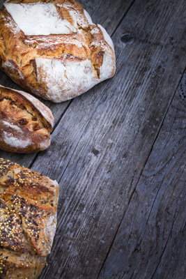 Bread on Wood